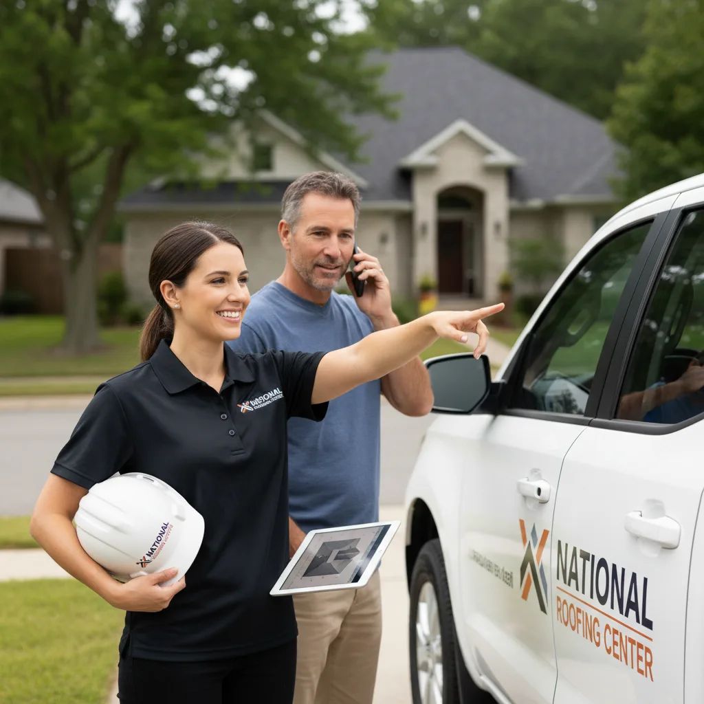 National Roofing Center customer support in Warners